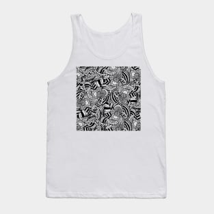 Abstract doodling Tank Top